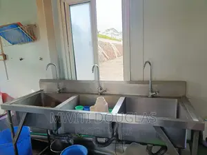 Triple Bowl Washing Sink