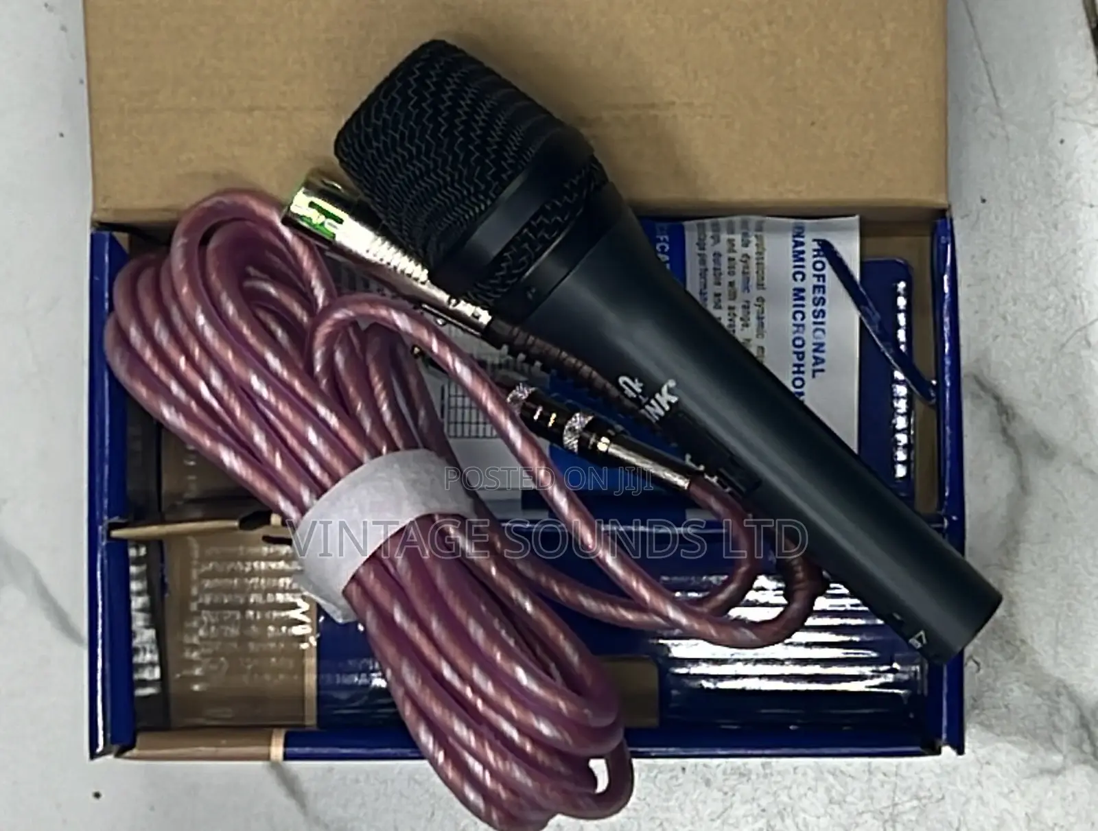 BNK Microphone B7 Dynamic Microphone With 5 M Cable