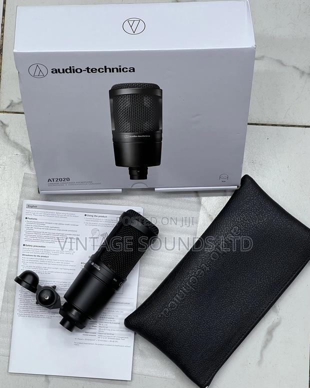 Audio Tecnica AT2020 Studio XLR Condenser Microphone - thumbnail 2