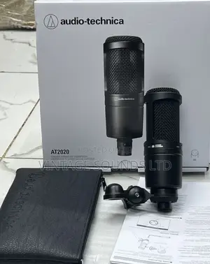 Studio Condenser Microphone Audio Tecnica At2020