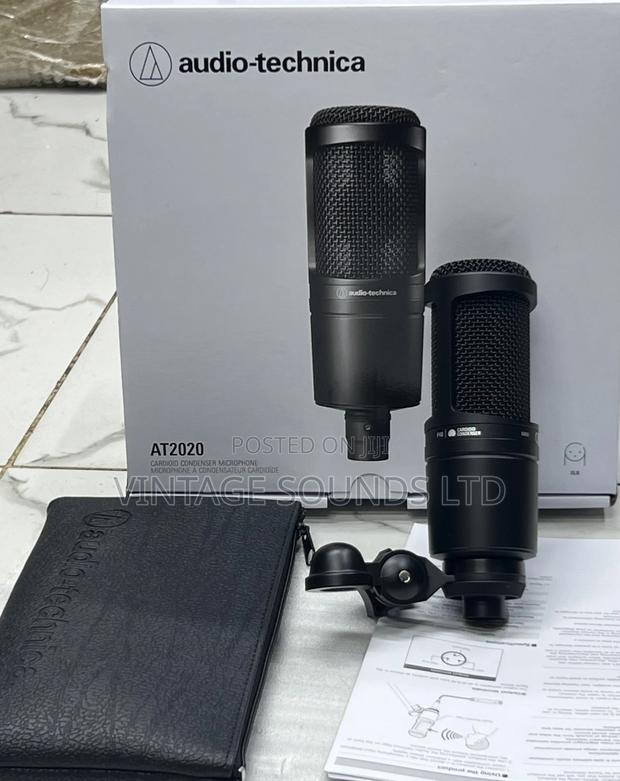 Studio Condenser Microphone Audio Tecnica At2020 - main view