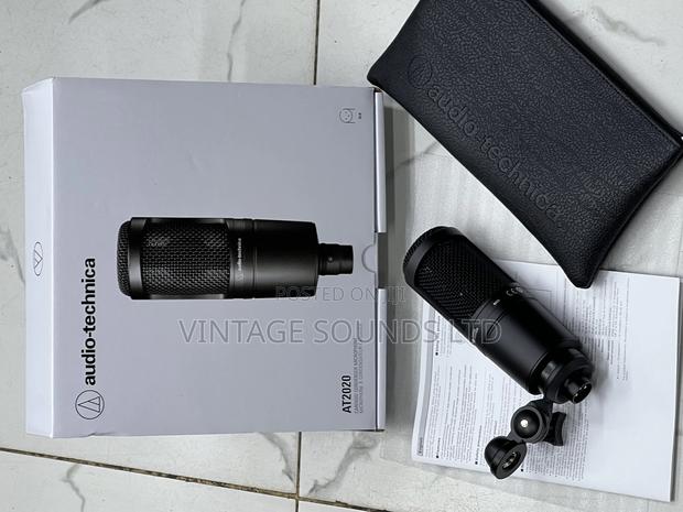 Studio Condenser Microphone At2020 (Black )