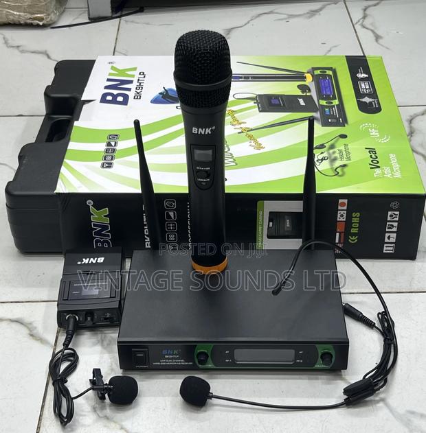 BNK Bk 9 HTLP 3 In1 Lapel Wireless Microphone System - main view