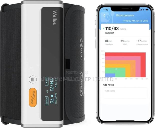 Blood Pressure Monitor With ECG Function, Rechargeable - thumbnail 4