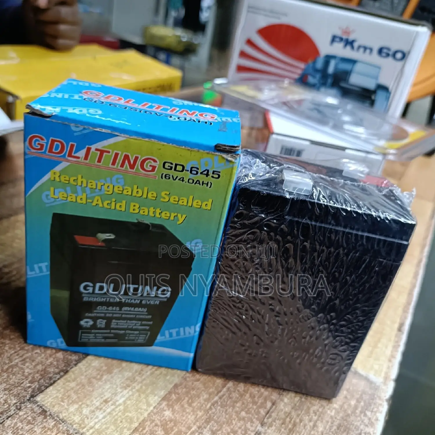 Rechargeable Battery for Balance Scale