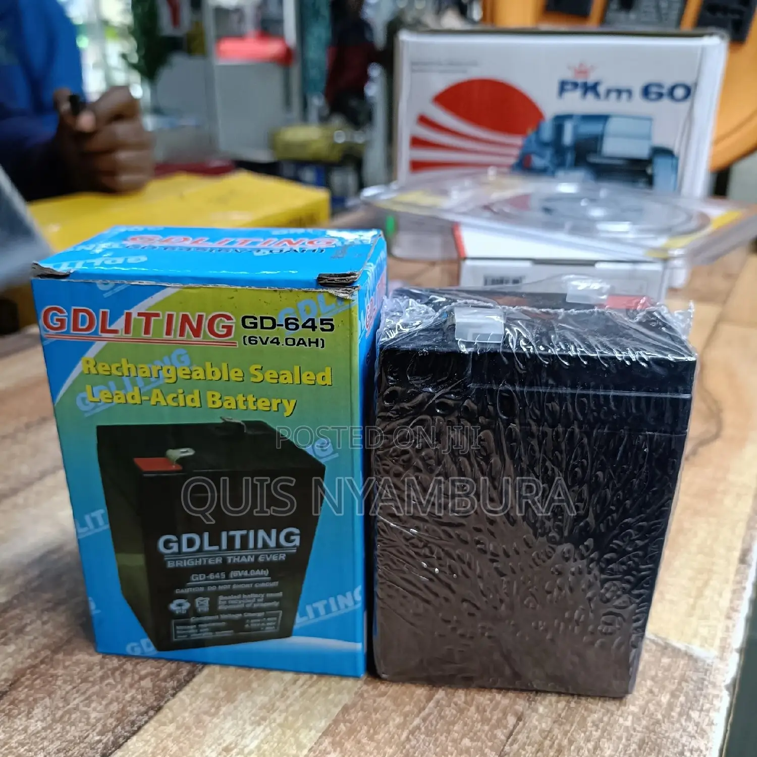 Rechargeable Battery for Balance Scale