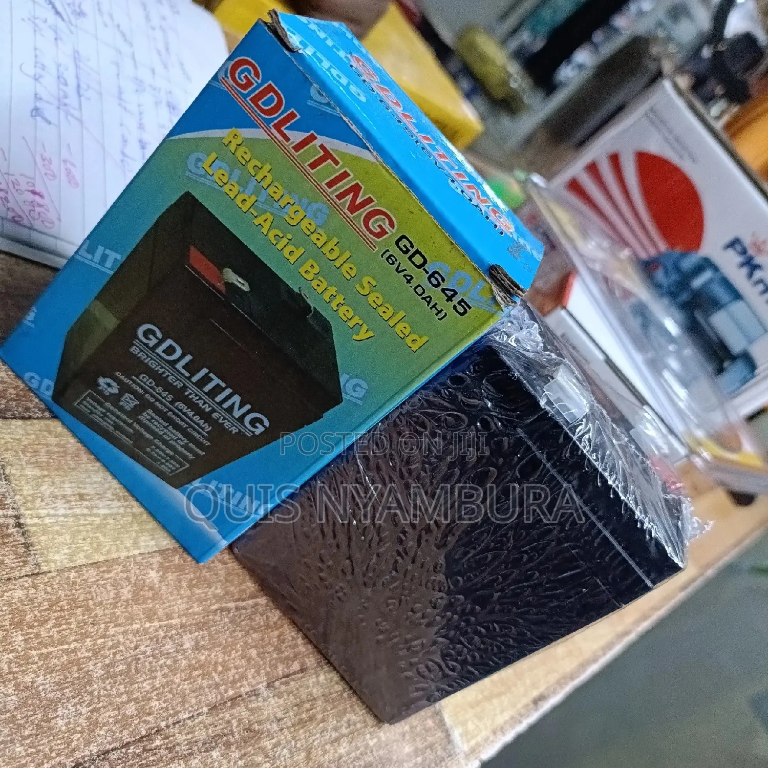Rechargeable Battery for Balance Scale