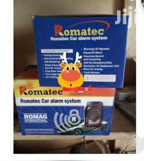 New Romatec Car Alarm, Free Installation.