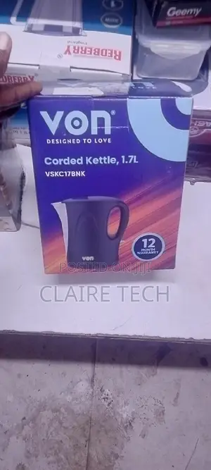 Von .1.7 L Electric Kettle