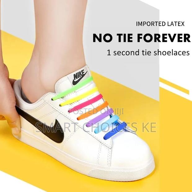 Silicone Shoelaces - Set of 12pcs - thumbnail 4