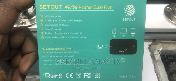 4g/5g Universal Mobile Wifi 300 Mah Portable Router - thumbnail 2