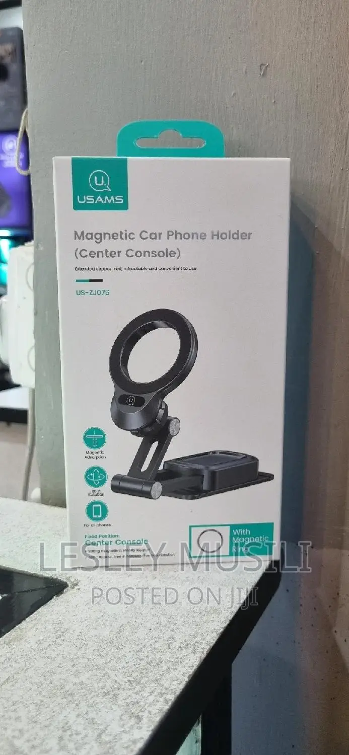 Usams Magnetic Car Phone Holder
(Center Console)