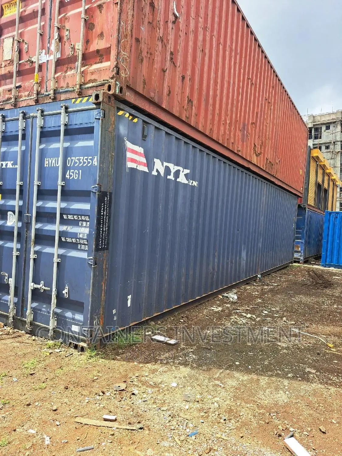 40ft Containers- Ready in Our Yard