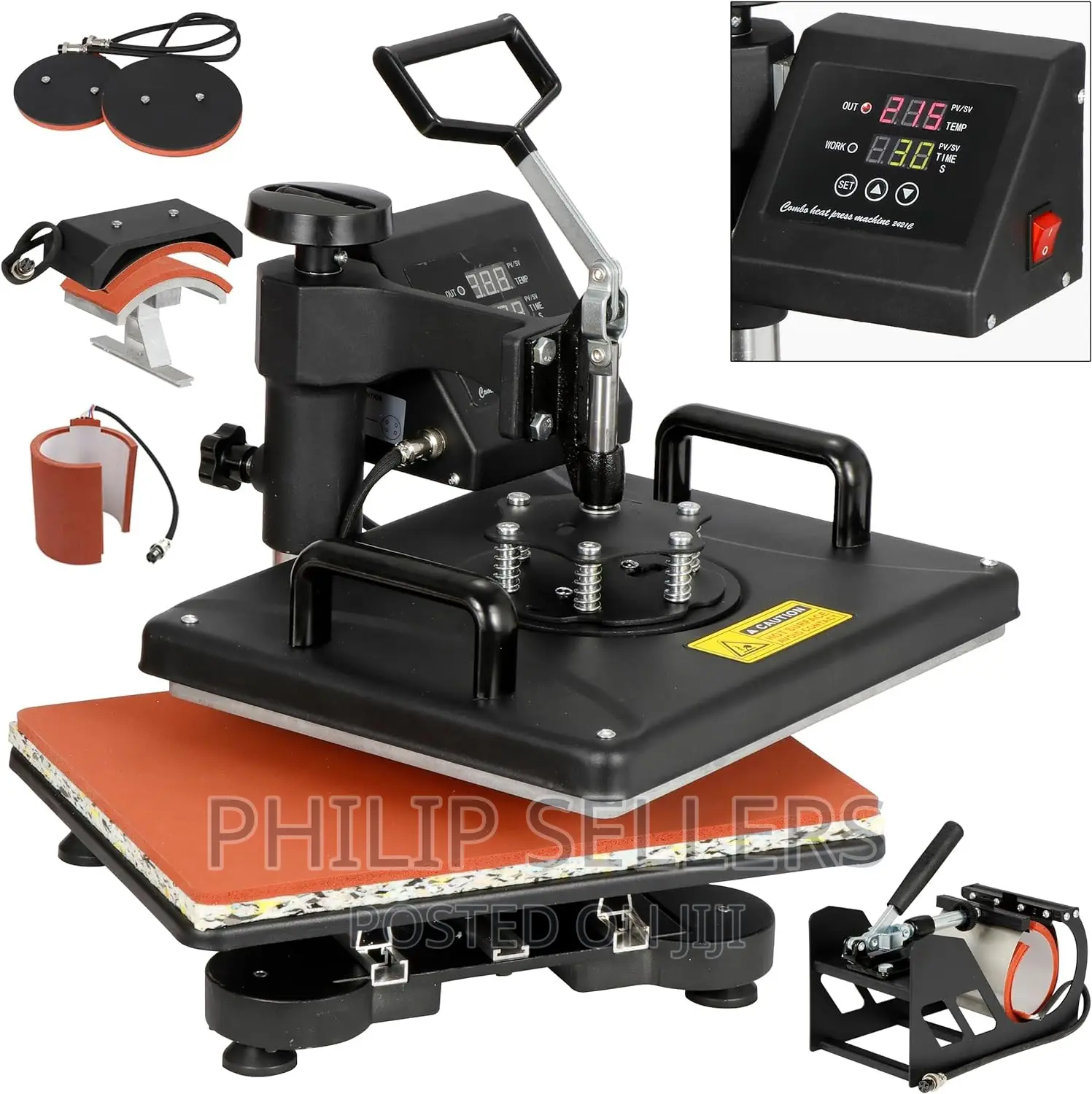 Machine Can Be Used for T-Shirts, Caps, Ceramic Plates, Cera
