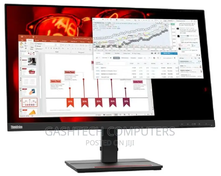 ^ Lenovo Thinkvision S27e-20 27" Full HD Monitor