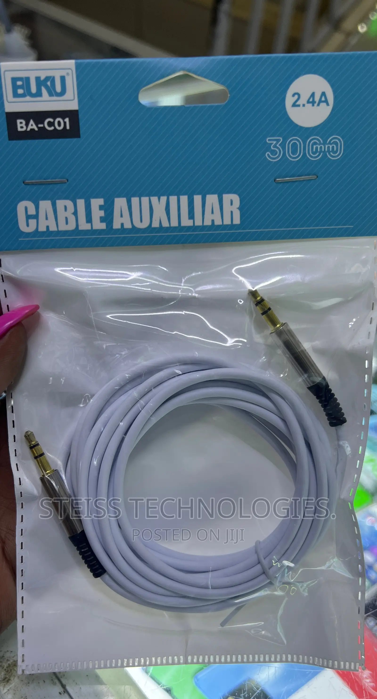 3metres Auxiliary Cables