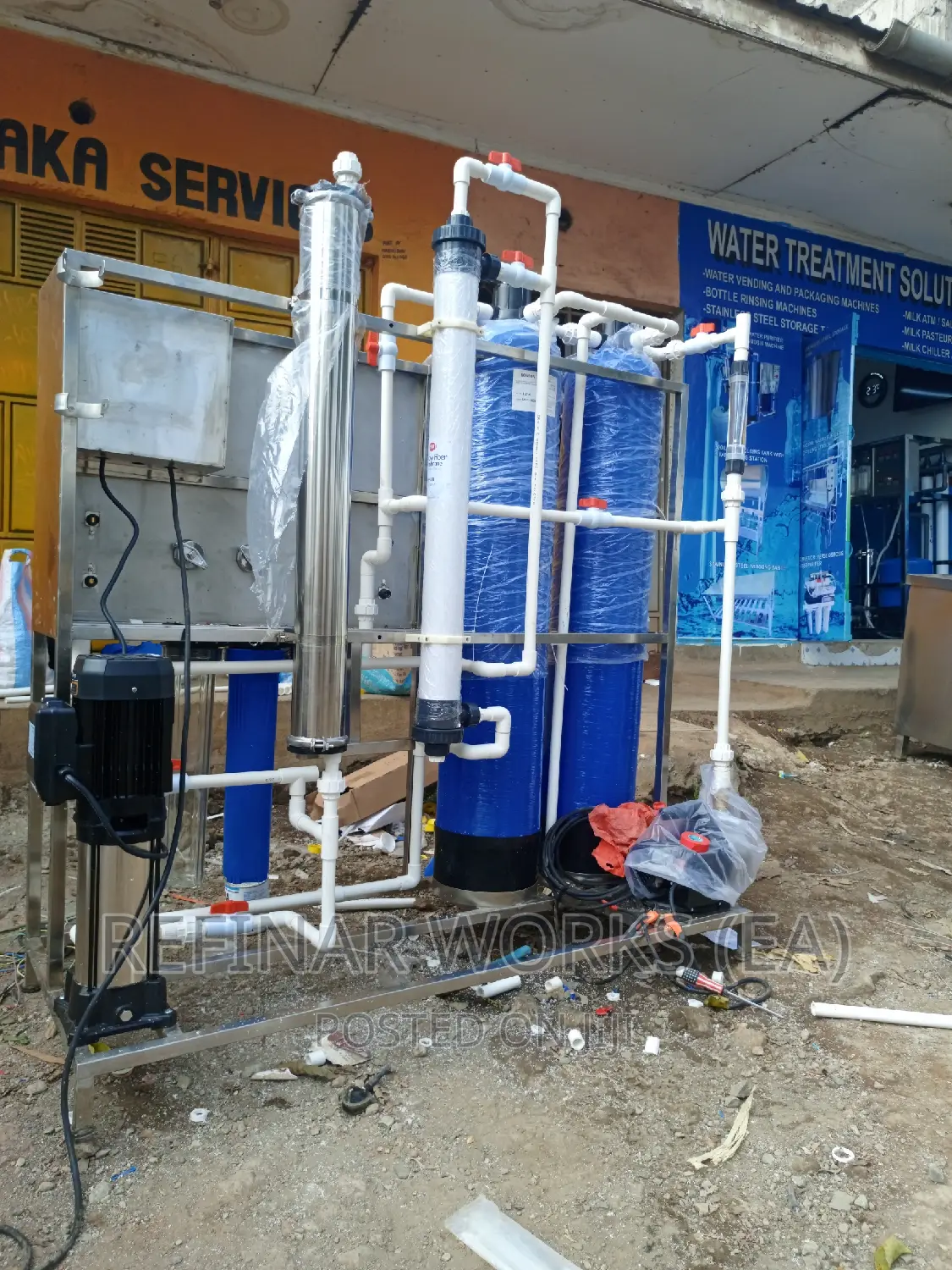 County Council / Fresh Water Filtration Treatment Machines