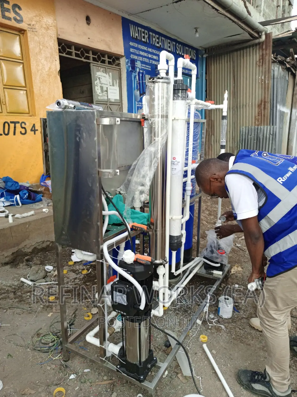 County Council / Fresh Water Filtration Treatment Machines