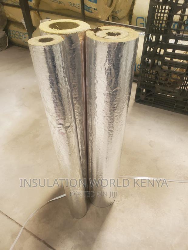 Preformed Rockwool Pipe Insulation 6" (171mm Diameter) - main view