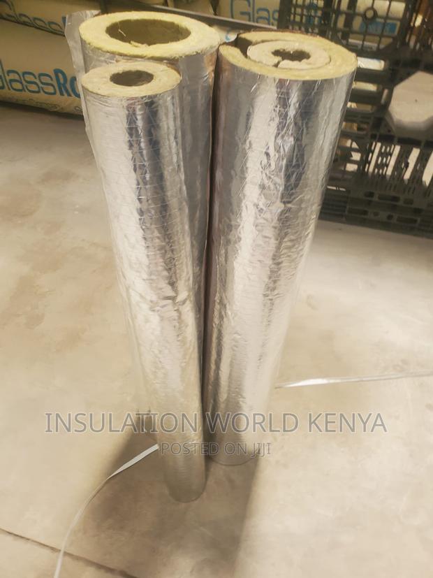 Preformed Rockwool Pipe Insulation 4"(115mm Diameter) - main view