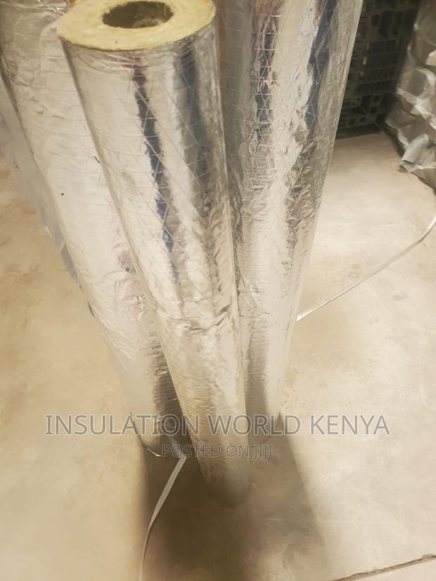Preformed Rockwool Pipe Insulation 5"(143mm Diameter) - main view