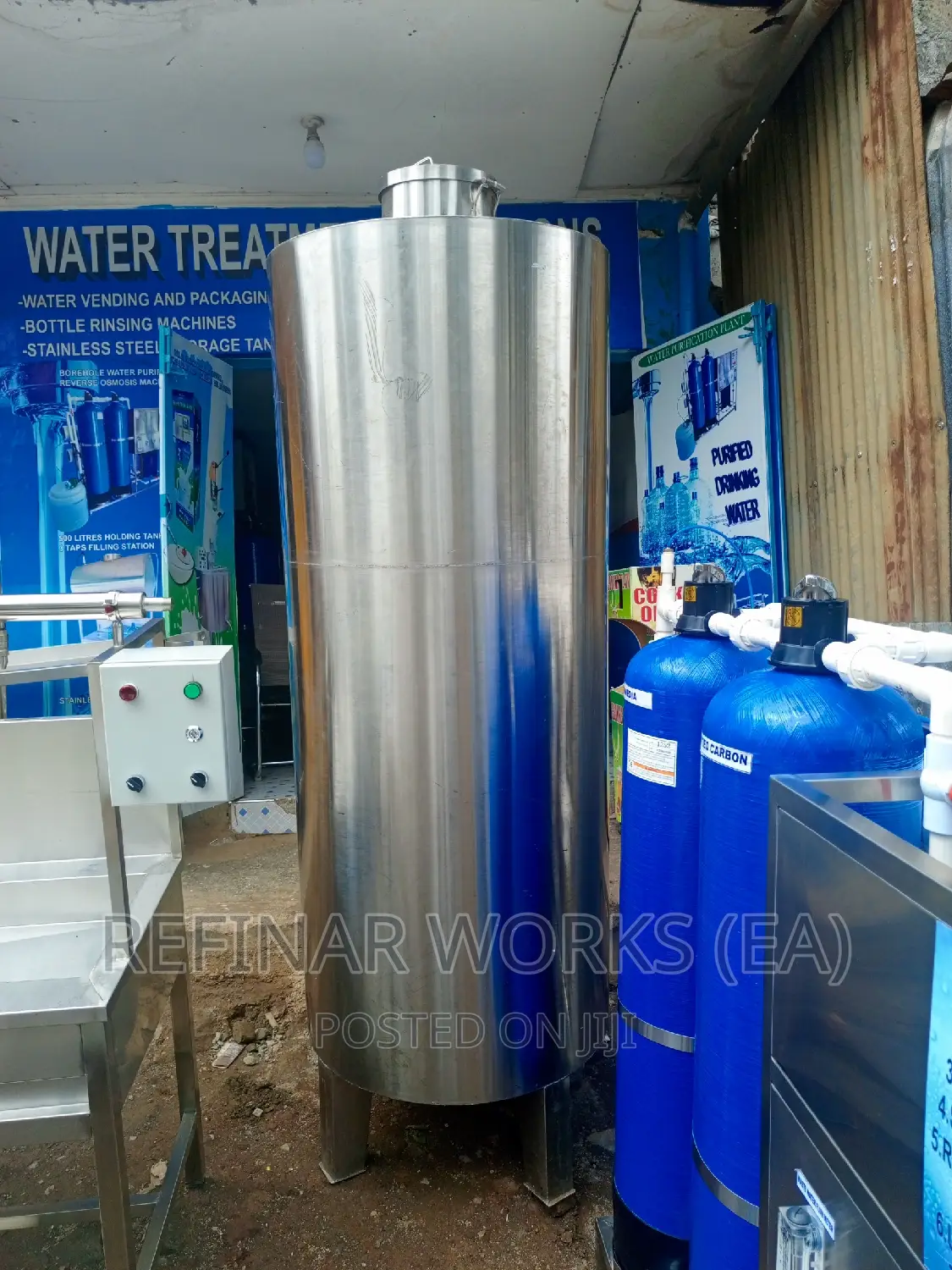 Reverse Osmosis Water Purifier - Water Bottling Machines