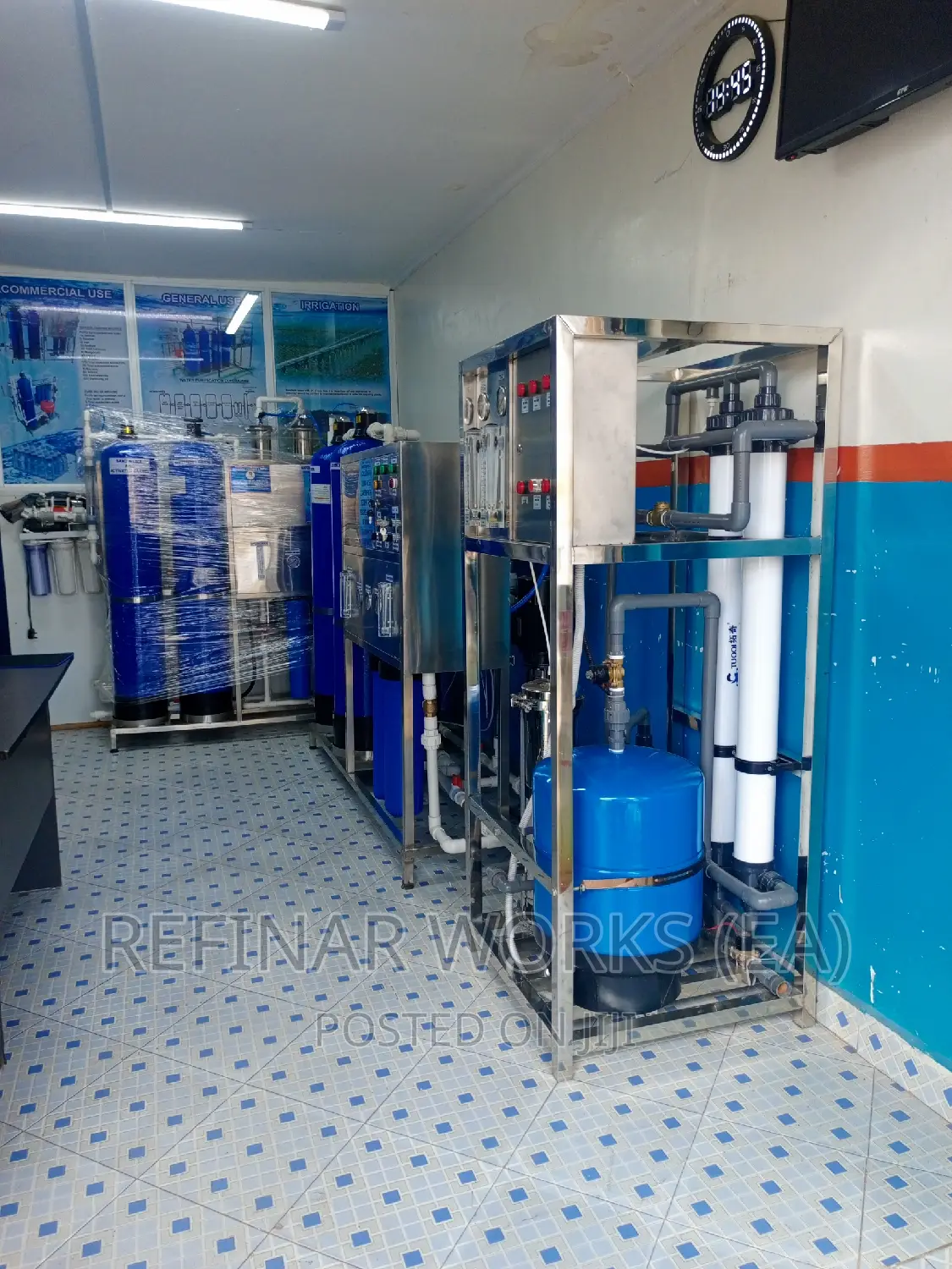 Reverse Osmosis Water Purifier - Water Bottling Machines