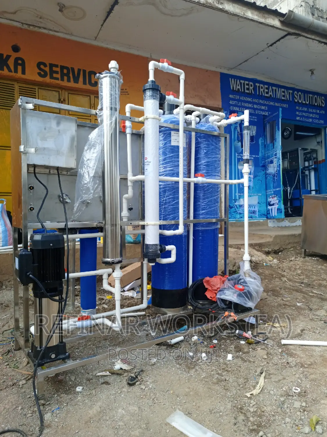 Reverse Osmosis Water Purifier - Water Bottling Machines