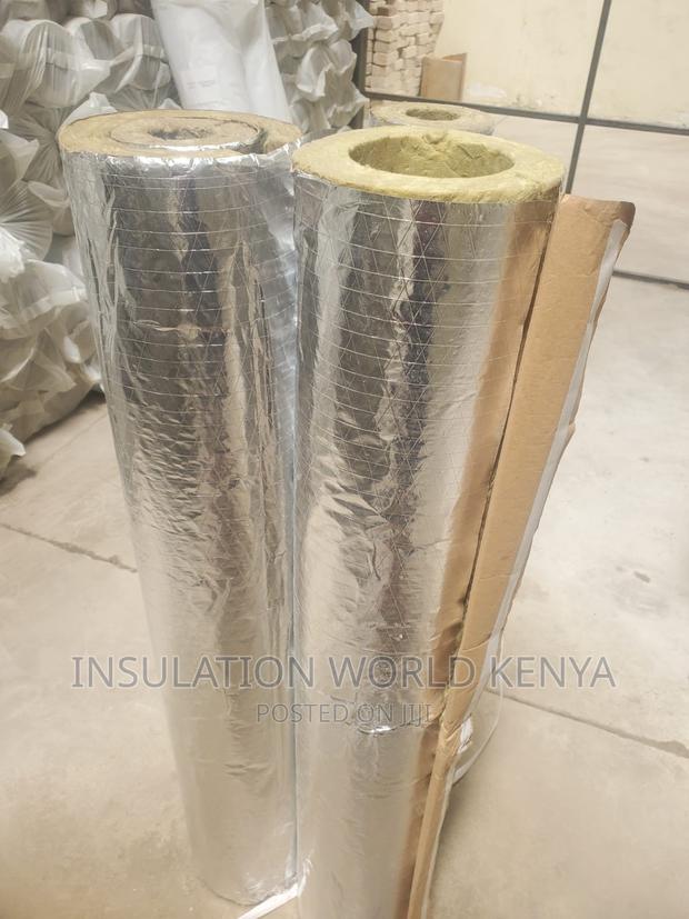 Preformed Rockwool Pipe Insulation 1.5"(50mm Diameter) - main view