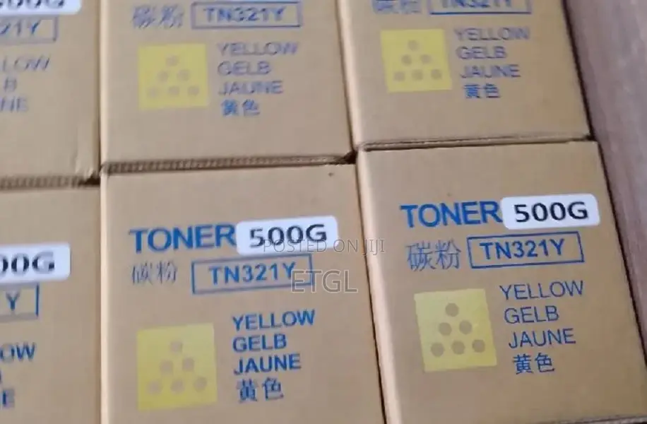 .Finest Tn321 Yellow Konica Minolta Toner ✓