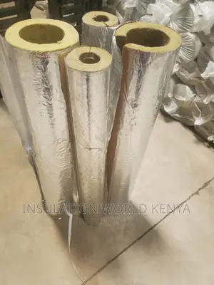 Preformed Rockwool Pipe Insulation 3⁄4'' (28mm Diameter)