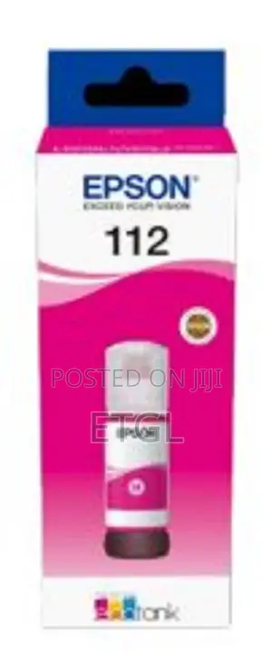 .EPSON 112 Magenta Ink for L6580, L6570, L6550, L6490– 70ml