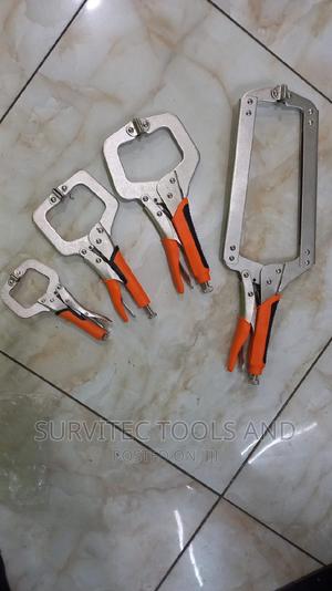 C- Clamp Locking Pliers Vise Grip 6/9/11/14/18 - thumbnail 2