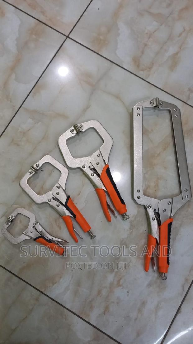 C- Clamp Locking Pliers Vise Grip 6/9/11/14/18 - thumbnail 3