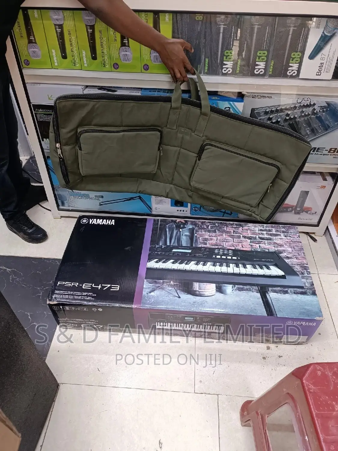 Yamaha Psr-e473 Plus Heavily Padded Bag