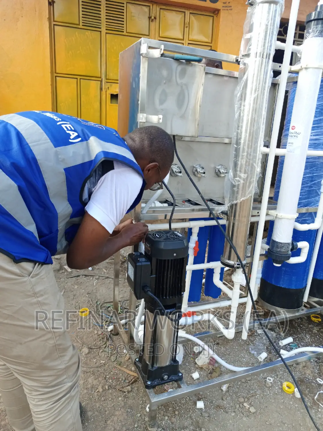 Water Business in Kenya - Purification, Refill Packaging