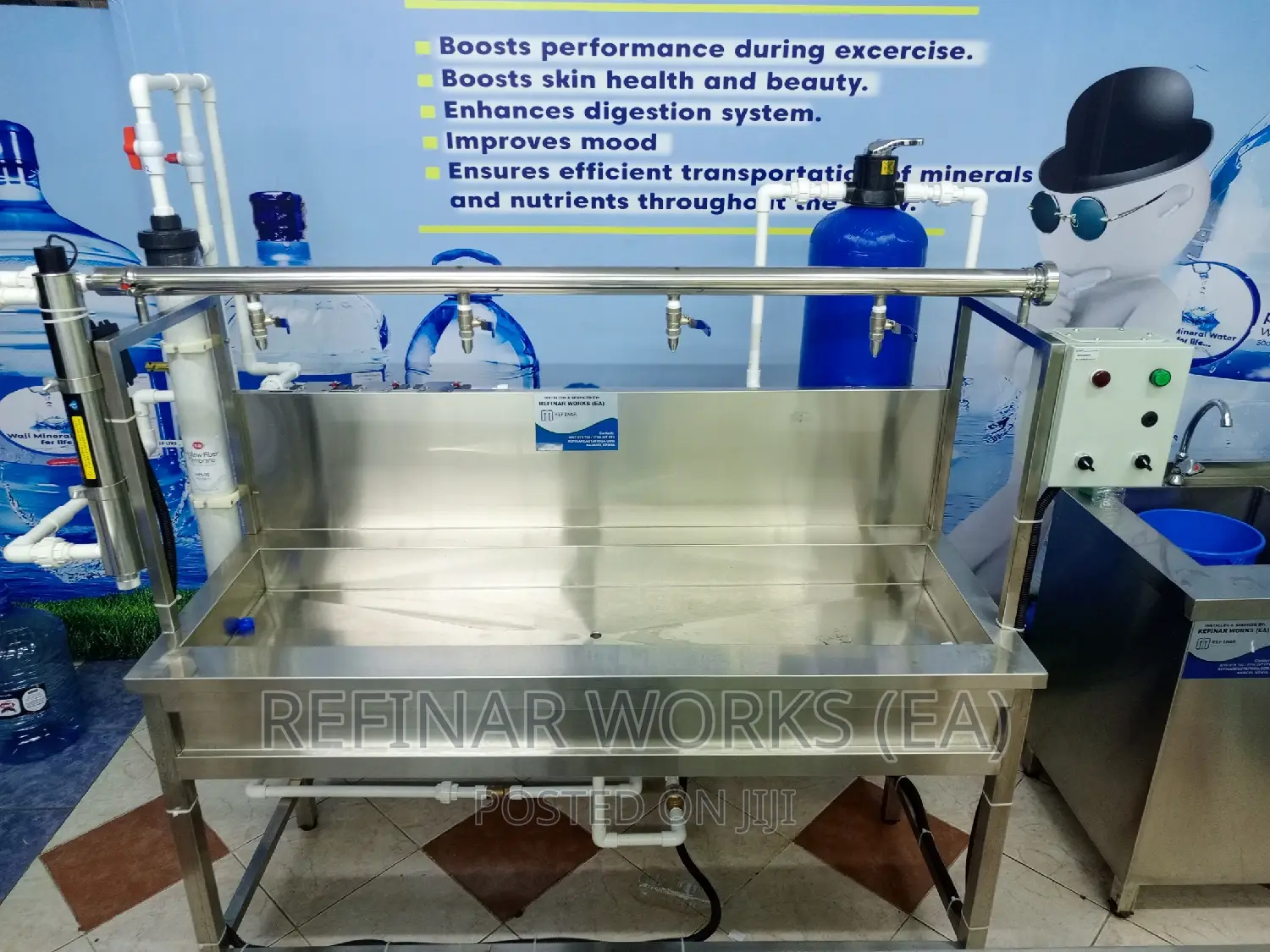 Water Business in Kenya - Purification, Refill Packaging