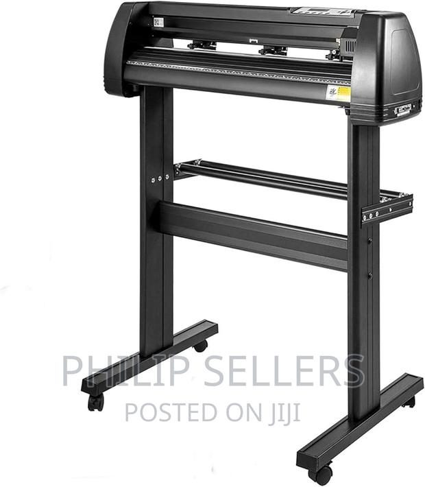 Professional Vinyl Cutting Plotter With Stand Comes - main view