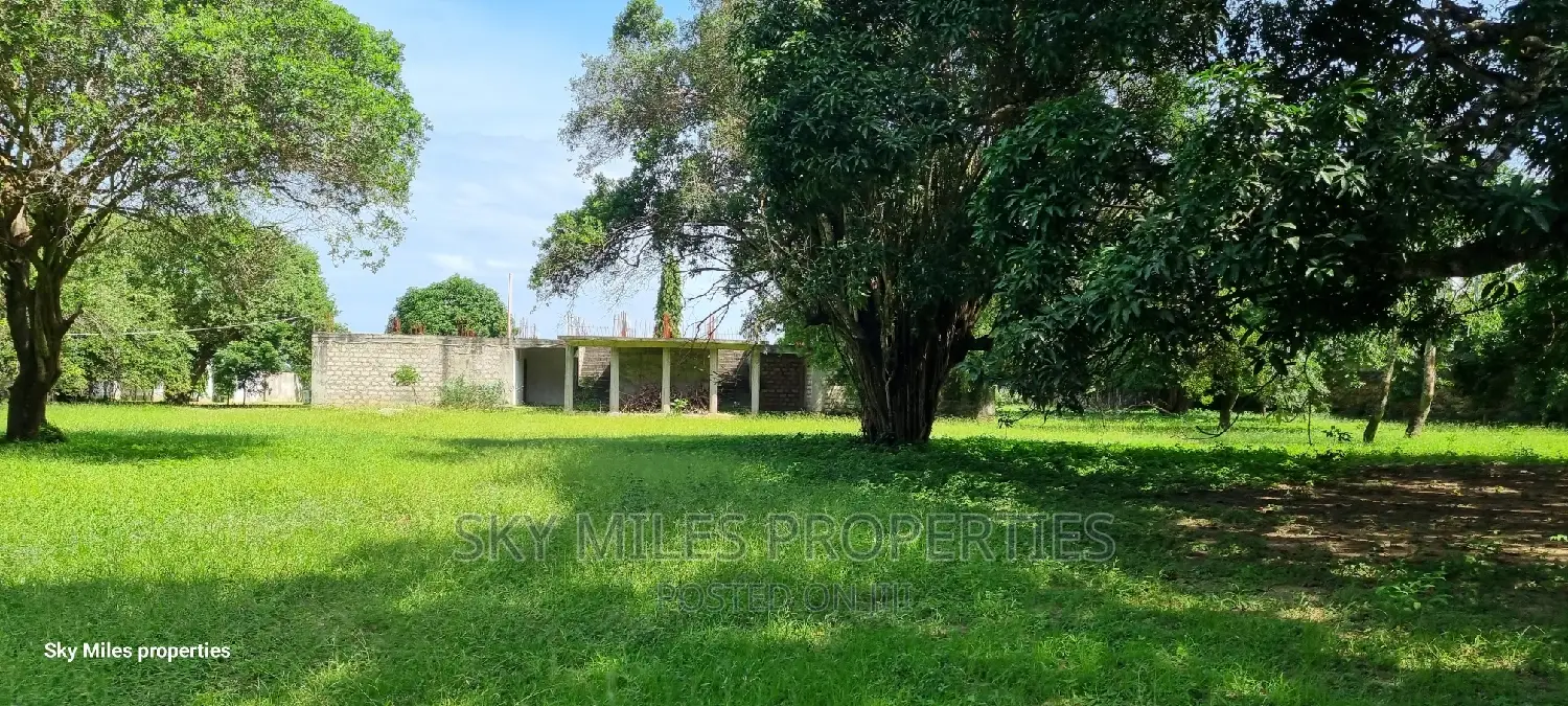 Mtwapa,2 Acre Creek Beach Plot for Sale