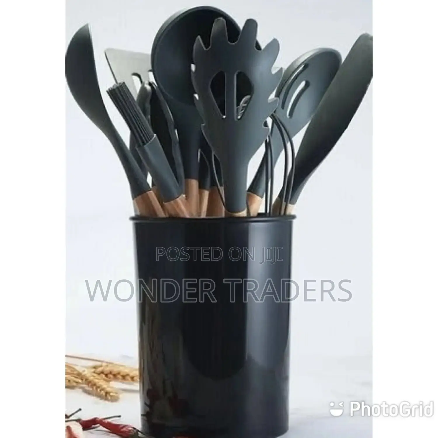 Silicone Non Stick Spoon Set 12 PCS
