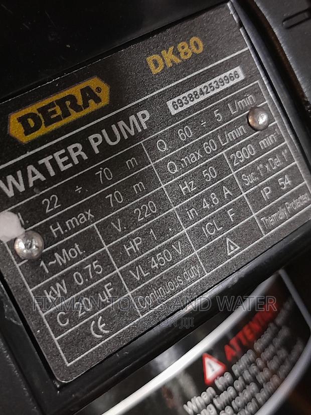 Water Pump 1 Hp 70 Meters High - thumbnail 2