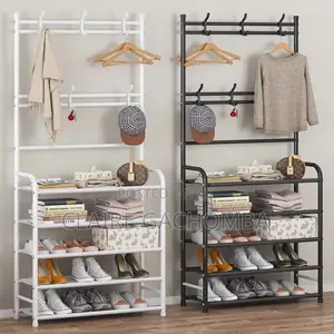 Shoe Rack Hallstand Shoe Rack With Coat Hanger