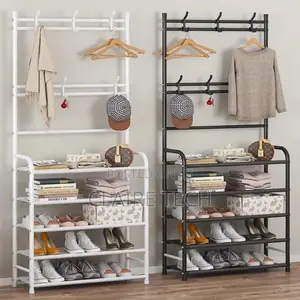 Shoe Rack Hallstand Shoe Rack With Coat Hanger