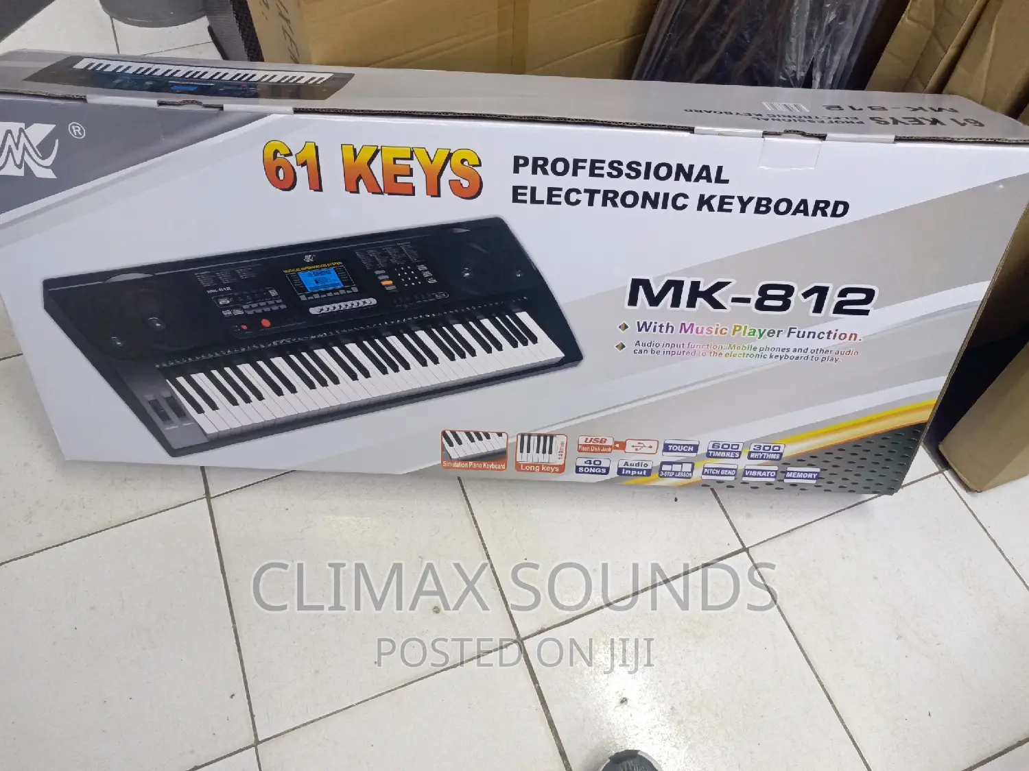 Mk812 Professional Electronic Keyboard 61 Keys