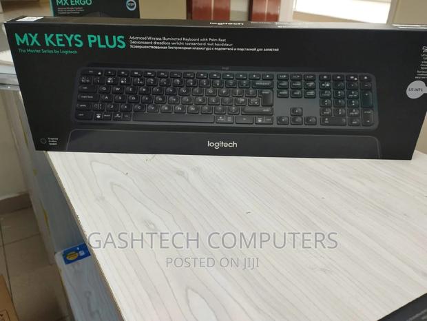 Logitech Mx Keys PLUS Wireless Illuminated Keyboard - main view