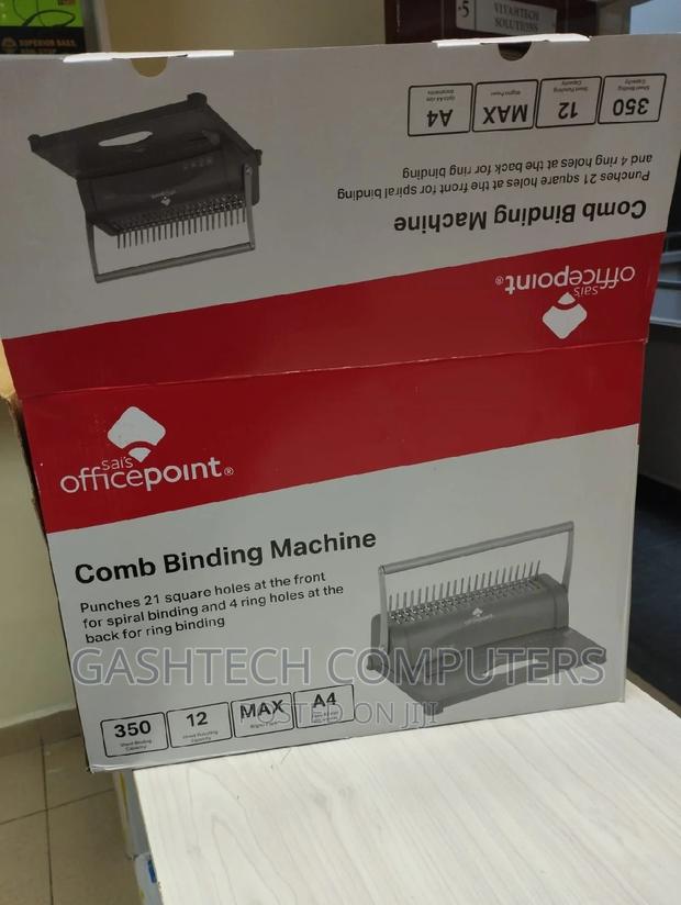 Officepoint Comb Binding Machine - main view