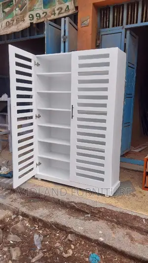 30 Pair Shoe Rack/ Closed Shoe Cabinet