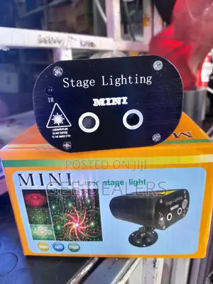 2 LED Mini Stage Laser Disco Light
