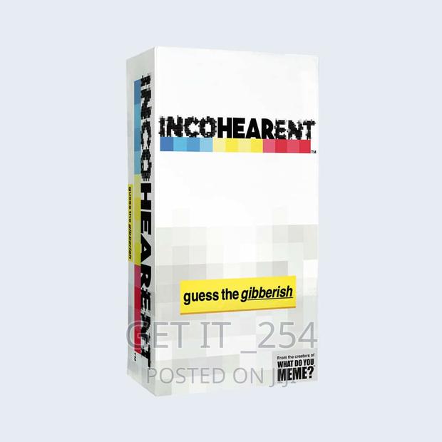 Incohearant Card Game - main view