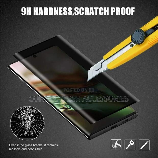Samsung S23 Ultra UV Privacy Screen Protector - thumbnail 4